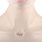 Halsketting - 14 karaat Witgoud, EXCLUSIEVE 14K Wit Goud, Sieraden, Tassen en Uiterlijk, Kettingen, Nieuw