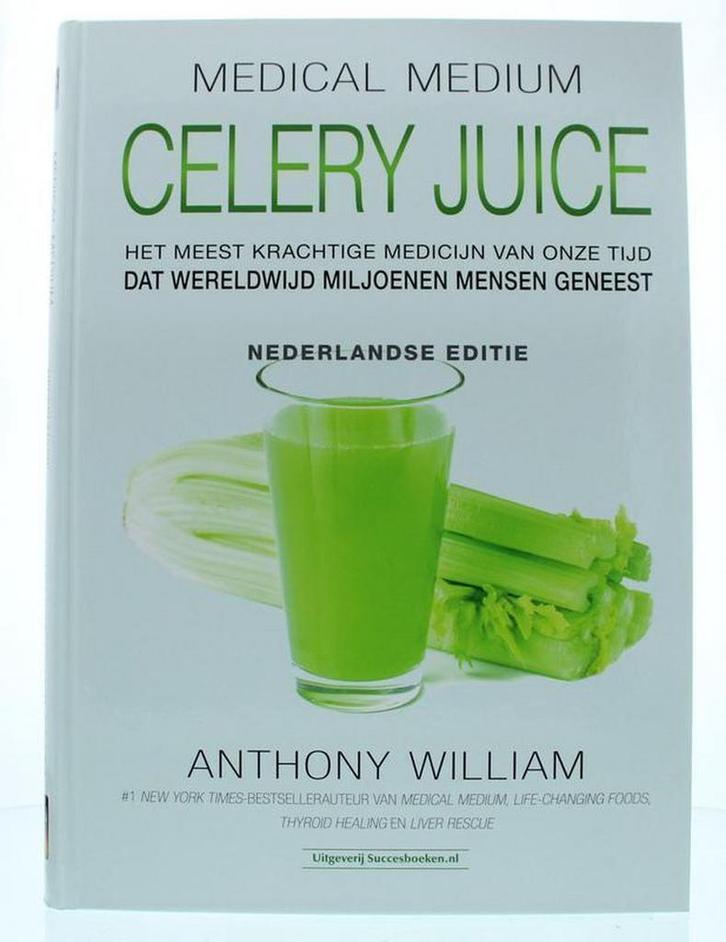 Celery Juice / Medical Medium 9789492665393 Anthony William, Boeken, Gezondheid, Dieet en Voeding, Zo goed als nieuw, Verzenden