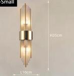 Luxe Kristallen Wandlamp – Modern Nordic Design, Huis en Inrichting, Lampen | Spots, Verzenden, Nieuw