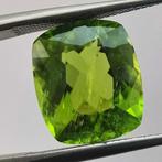 Zonder Minimumprijs Olivijn - 6.80 ct - Antwerp Laboratory, Sieraden, Tassen en Uiterlijk, Edelstenen, Nieuw