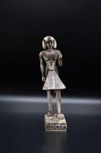 sculptuur, Egyptische goden - 1,2 kg - 27 cm - Steen, Antiek en Kunst