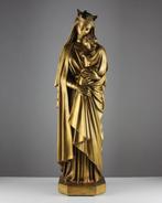 After H. Bouriché - Beeld, Sedes Sapientiae - 74 cm - Gips