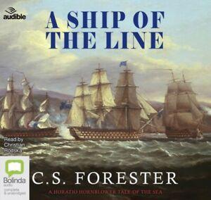 Audible Inc : A Ship of the Line: 7 (Hornblower) CD, Boeken, Overige Boeken, Zo goed als nieuw, Verzenden