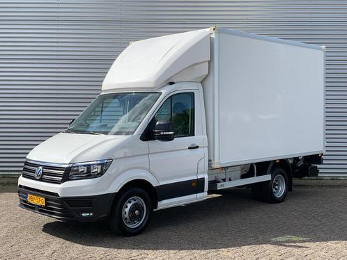 Volkswagen Crafter 50 2.0 177pk Automaat DL DHOLLANDIA Bakwa, Auto's, Bestelauto's, Lease, Overige kleuren, Automaat, Wit, Financial lease