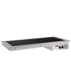 Vitrokeramisch bakplaatelement 2x gn 1/1 | Diamond | DPA/PVV, Verzenden