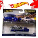 Hot Wheels 1:64 - Modelauto (2) - Mercedes Benz 300SL prata, Nieuw