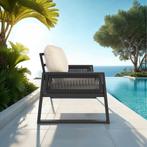 Loungeset Captive in touwontwerp - Set 2 (1 x bank / 1 x taf, Verzenden, Nieuw