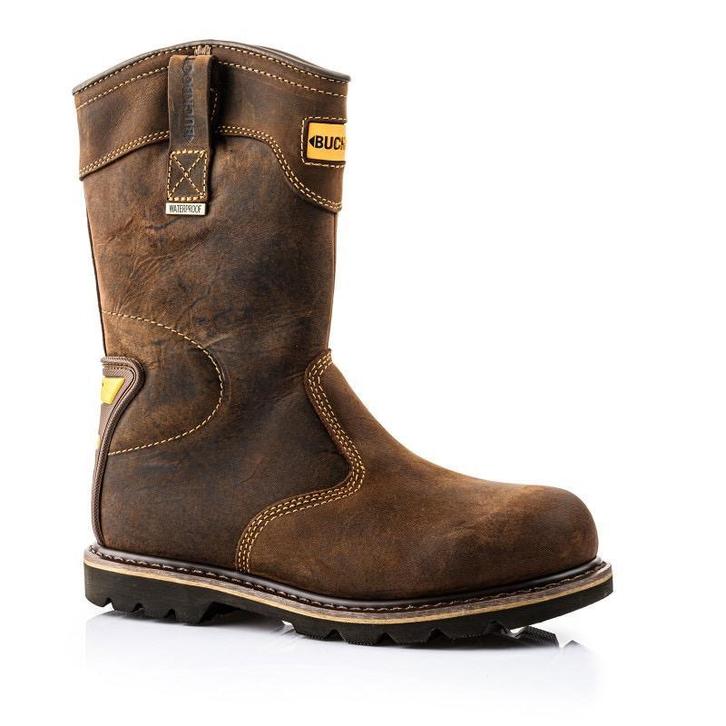 Werklaarzen Waterdicht – BuckBootz B701SMWP SB, Kleding | Heren, Schoenen, Bruin, Nieuw, Werkschoenen, Ophalen of Verzenden
