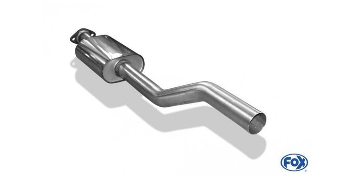 FOX Nissan Pick UP type D22 - 4-deurs einddemper, Auto-onderdelen, Uitlaatsystemen, Nieuw, Verzenden