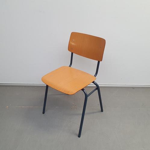 Kantinestoel / schoolstoel - beuken houten zitting/rugleunin, Huis en Inrichting, Stoelen, Ophalen of Verzenden