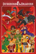 Poster Dungeons & Dragons The Animated Series 61x91,5cm, Verzenden, Nieuw, A1 t/m A3