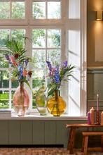 2dekans | Mica Decorations Firenza Fles Vaas - H42 x Ø34 cm, Huis en Inrichting, Ophalen of Verzenden, Zo goed als nieuw