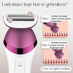 2dekans | Sansbeauté® 6-in-1 Ladyshave - Gezicht - Oksels -, Ophalen of Verzenden, Zo goed als nieuw, Sansbeauté