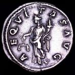 Romeinse Rijk. Macrinus (217-218 n.Chr.). Denarius Rome mint