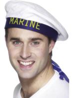 Marine pet blauw met 2 linten, Ophalen of Verzenden, Nieuw