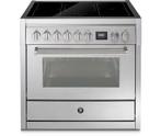 Steel GQ9S-5FI inductie fornuis met 5 zones, in meerdere, Witgoed en Apparatuur, Fornuizen, Ophalen of Verzenden, Nieuw