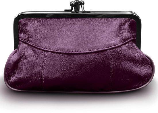 THL Design  Dames Knip Beurs Portemonnee Dames Echt Leer, Sieraden, Tassen en Uiterlijk, Portemonnees, Overige kleuren, Nieuw
