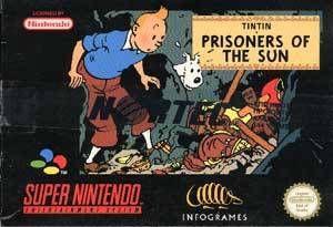 Tintin Prisoners of the Sun-Standaard (SNES) Gebruikt, Spelcomputers en Games, Games | Nintendo Super NES, Zo goed als nieuw, Ophalen of Verzenden