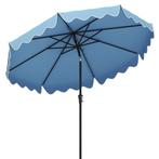 2dekans | Coast Parasol 270 cm Marineblauw – Tuinparasol met, Ophalen of Verzenden, Zo goed als nieuw