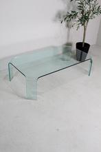 Italiaans design salontafel FIAM, Huis en Inrichting, Tafels | Salontafels, Gebruikt, 100 tot 150 cm, 50 tot 100 cm, Glas