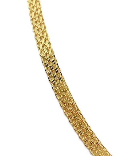 Halsketting - 18 karaat Geel goud, Sieraden, Tassen en Uiterlijk, Kettingen