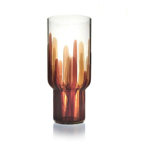 Kanz - Kanz Architetti - Vaas - Glas - Laguna Bruin, Antiek en Kunst, Kunst | Designobjecten