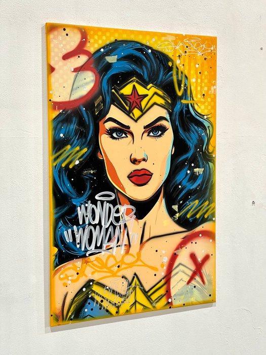 Okyes (1987) - Wonder Woman - XXL, Antiek en Kunst, Kunst | Schilderijen | Modern
