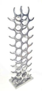 Michael Noll - Wijnrek - Aluminium, Antiek en Kunst