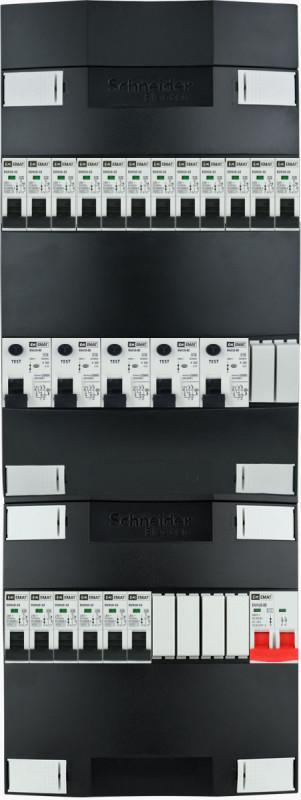 EMAT SCHNEIDER Groepenkast 18 groepen 1 fase 220x600 (BxH), Doe-het-zelf en Verbouw, Elektra en Kabels, Verzenden