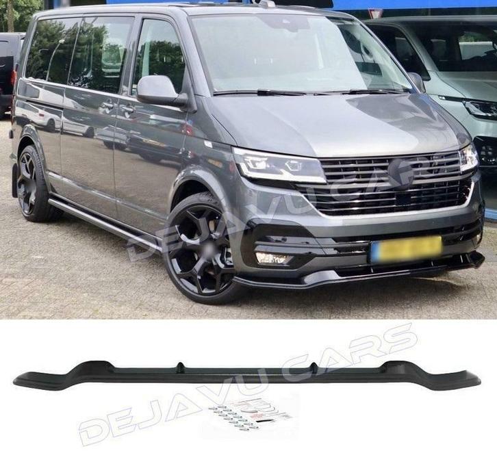 Front splitter Bumper spoiler voor VW Transporter T6.1, Auto-onderdelen, Carrosserie en Plaatwerk, Nieuw, Volkswagen, Voor, Bumper