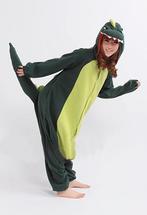 Onesie Groene Draak Pak XS-S Drakenpak Dino Kostuum Groen Pa, Kleding | Dames, Carnaval, Nieuw, Ophalen of Verzenden, Kleding