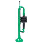 (B-Stock) Jiggs pTrumpet Green met hoes, Muziek en Instrumenten, Blaasinstrumenten | Trompetten, Nieuw, Verzenden