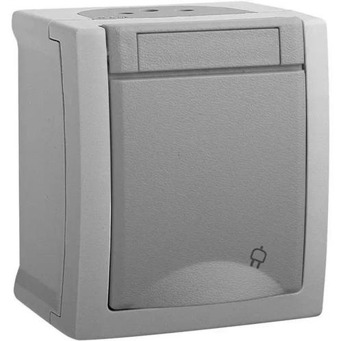 Panasonic stopcontact grijs voor buiten IP54, Huis en Inrichting, Lampen | Overige, Nieuw, Ophalen of Verzenden