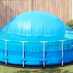 vidaXL Winter Pool Kussen Blauw Ø 310 x 180 cm PVC, Verzenden, Nieuw