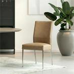 Leren eetkamerstoel Real, Ophalen of Verzenden, Nieuw, Leer, Industrieel, Modern