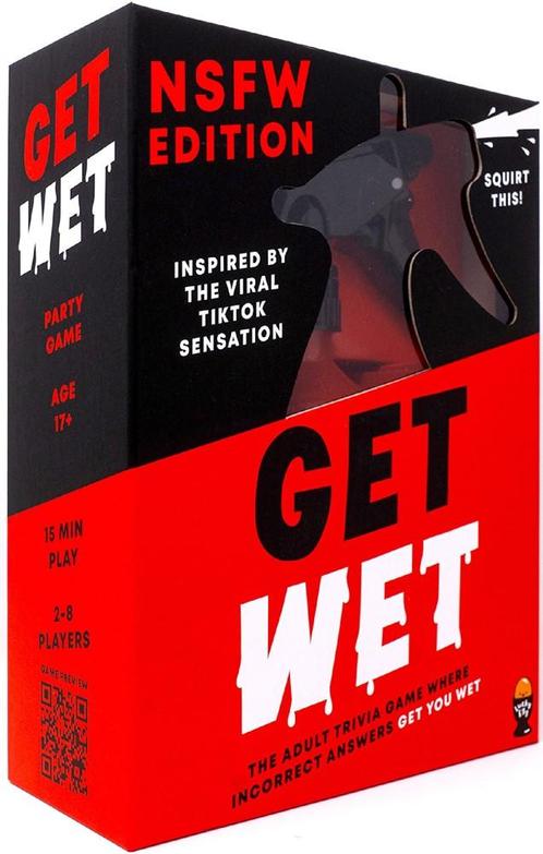 Get Wet (NSFW Edition) | Lucky Egg - Gezelschapsspellen, Hobby en Vrije tijd, Gezelschapsspellen | Bordspellen, Nieuw, Verzenden