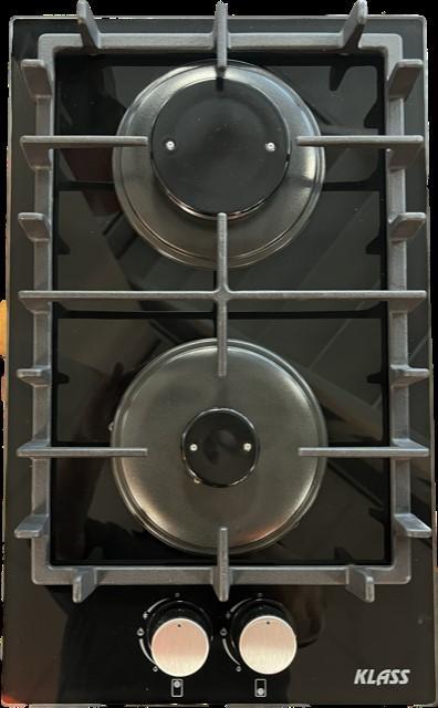 Klass inbouw gaskookplaat - 2 pits - 315 x 510 mm, Watersport en Boten, Bootonderdelen, Ophalen of Verzenden