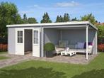 Outdoor Life Blokhut St. Louis Platinum Grey-Wit 701 x 319, Nieuw