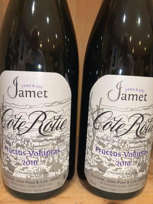 2016 Domaine Jamet - Fructus Voluptas - 2016 - Cote Rôtie -, Verzamelen, Wijnen
