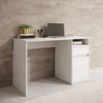 Meubella | Bureau wit | 120 cm | 1 lade | Buro, Huis en Inrichting, Bureaus, Verzenden, Nieuw