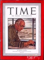Cover Time Magazine1941 met  Frederick Bowhill (lijst optie), Verzamelen, Verzenden, Foto of Poster