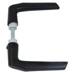 Ami deurklink Duimmodel aluminium zwart, Verzenden, Nieuw