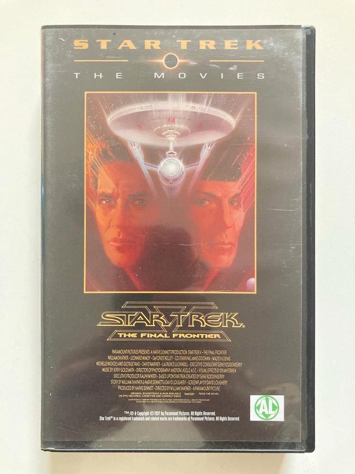 STAR TREK 5 THE FINAL FRONTIER (VHS), Cd's en Dvd's, VHS | Film, Gebruikt, Verzenden