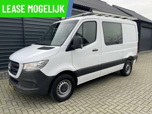 Zakelijke Lease |  Mercedes-Benz Sprinter 311 Automaat Dubbe, Auto's, Bestelauto's, Onderhoudsboekje, Lease, Zwart, Automaat, Wit