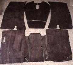 Volvo Mattenset PV544+Duett 1958+ grijs rubber (6dln) evt oo, Auto-onderdelen, Interieur en Bekleding, Nieuw, Volvo, Verzenden