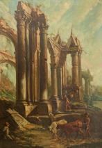 Carlo Felice Dellepiane (XIX-XX) - Studio su capriccio, Antiek en Kunst, Kunst | Schilderijen | Klassiek