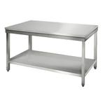 GGM Gastro | RVS werktafel ECO - 1600x700mm - | ATK167#ECO, Verzenden, Nieuw in verpakking, Meubilair
