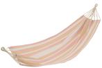 J-LINE HANGMAT STREPEN – KATOEN/POLYESTER WIT/BEIGE/ROZE, Ophalen of Verzenden, Overige typen