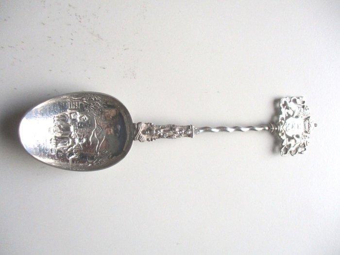 Sierlepel uit Groningen, gemaakt door - Douwe de Jong Wz.,, Antiek en Kunst, Antiek | Goud en Zilver