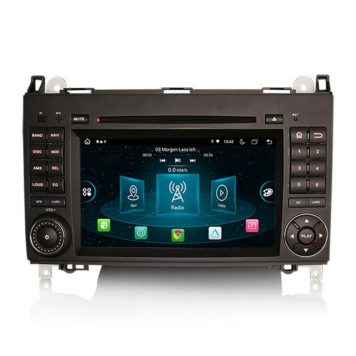 Mercedes Autoradio Android 13 CarPlay A B Klasse Sprinter, Auto diversen, Autoradio's, Ophalen of Verzenden
